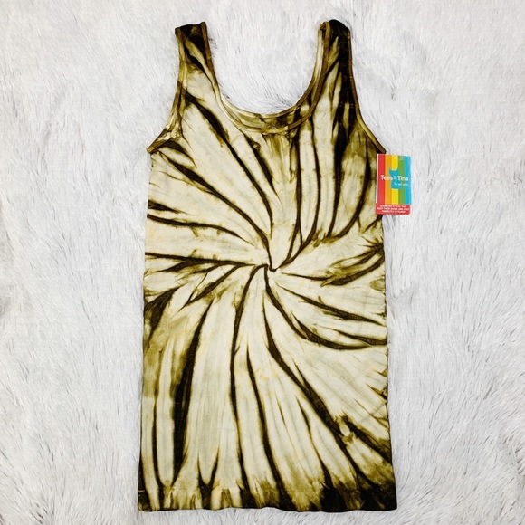 Tees by Tina Tie-Dyed Smooth Tank Top NWT